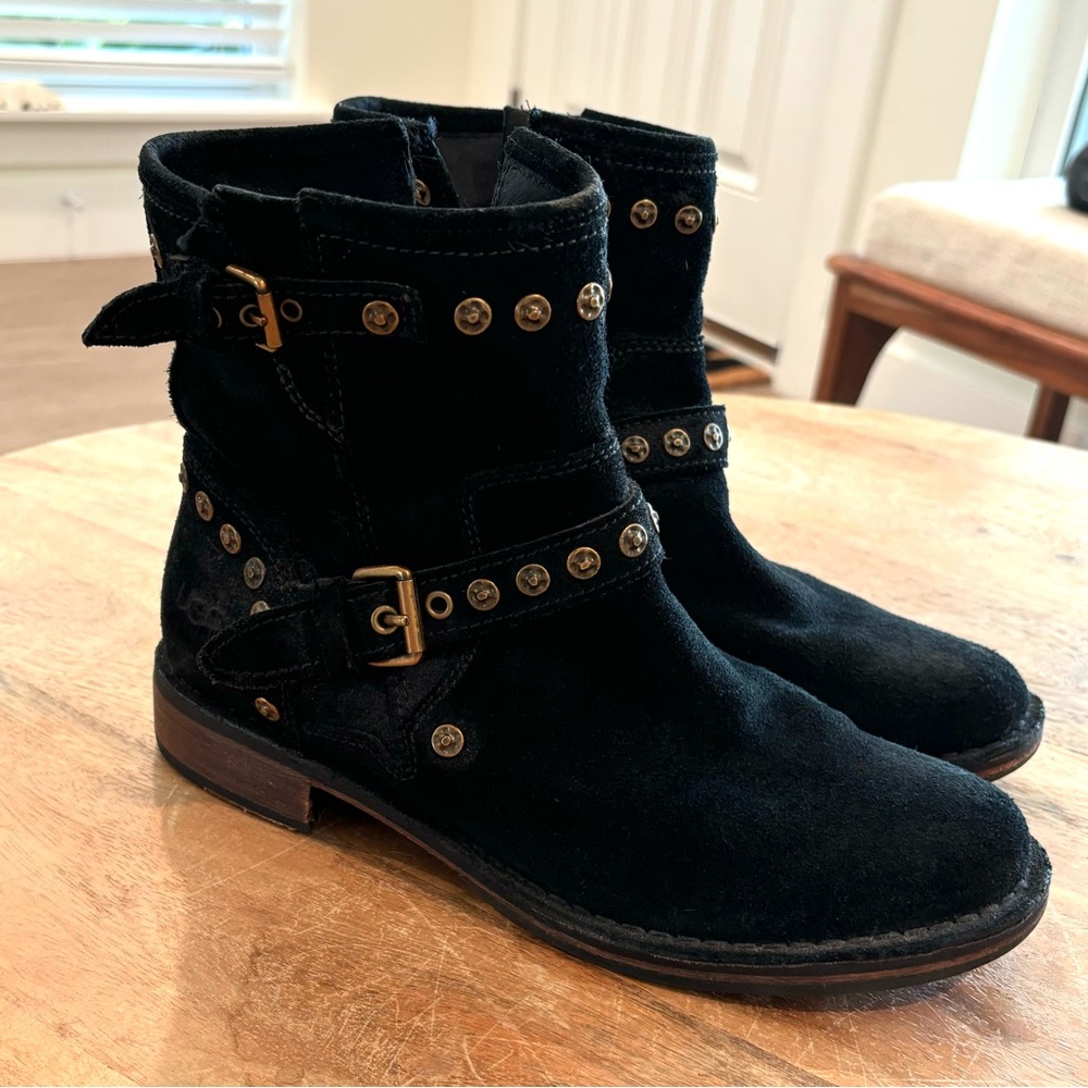 UGG Black Suede Boots